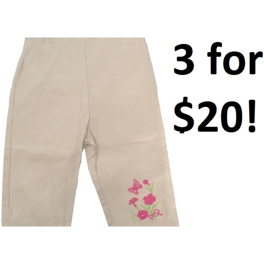 😀 3 for $20 New Nordstrom Butterfly Girl Pants